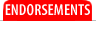 Endorsements Button