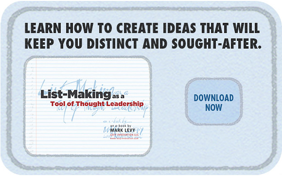 List-Making as a Tool of Thought Leadership